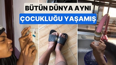 Bir Gencin Çocukken Yaptığımız Garip Şeyleri Paylaştığı Videoda Herkes Kendi Çocukluğunu Gördü