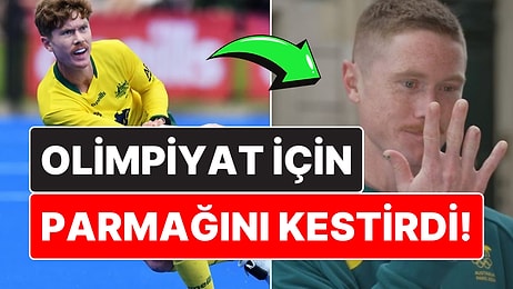 Bu Kadarı da Biraz Şov: Hokey Yıldızı Olimpiyat'ta Oynayabilmek İçin Parmağını Kestirdi!