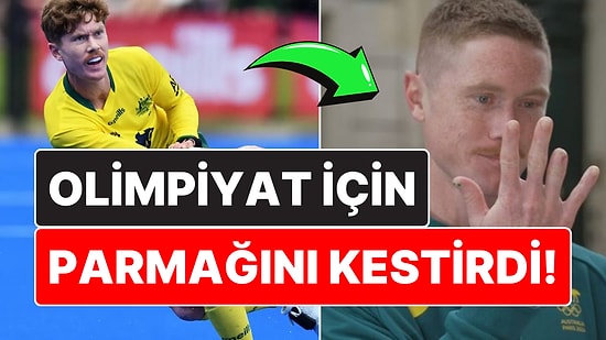 Bu Kadarı da Biraz Şov: Hokey Yıldızı Olimpiyat'ta Oynayabilmek İçin Parmağını Kestirdi!