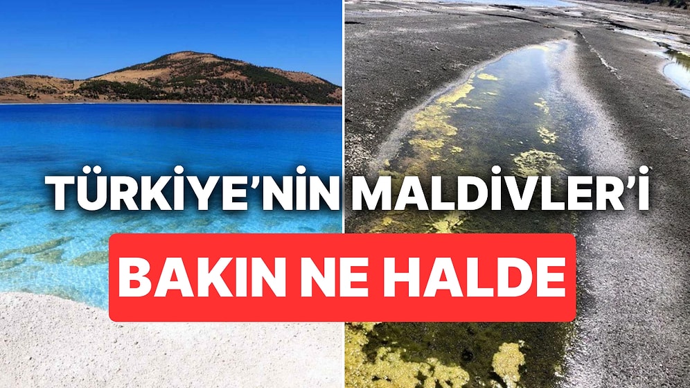 Türkiye'nin Maldivler'i Ölüyor: Salda Gölü Gün Geçtikçe Kararıyor!