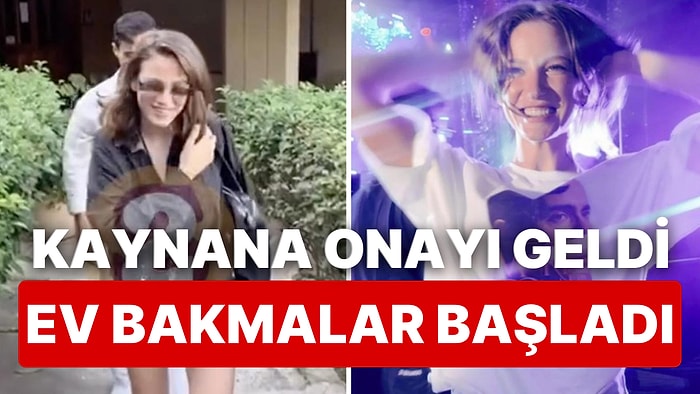 Kayınvalideden Onay Alan Serenay Sarıkaya'nın Sevgilisi Mert Demir'le Ev Bakmaya Çıktığı İddia Edildi!