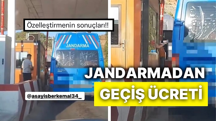 Göcek Tüneli’nden Geçen Jandarmadan Para Alındığı Anlara Şahit Olan Vatandaş İsyan Etti