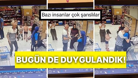 Markette Çalışan Kızına Doğum Günü Sürprizi Yapan Baba Kalpleri Eritti