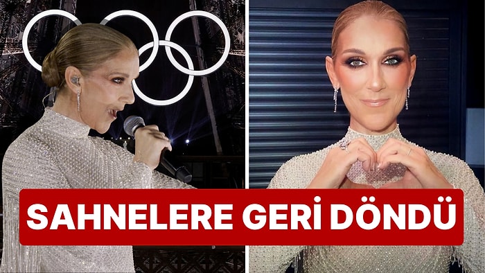 2024 Paris Olimpiyatlarını Taçlandırdı: Kaslarını Oynatamadığı Söylenen Celine Dion Sahnelere Geri Döndü