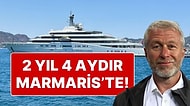 İngiliz Hükümetinin El Koyduğu Abramoviç’in Lüks Yatı 2 Yıl 4 Aydır Marmaris’te!