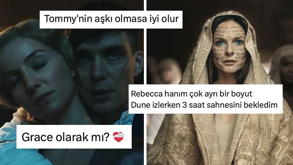 Dune Yıldızı Rebecca Ferguson, Peaky Blinders Kadrosuna Dahil Olunca Tepkiler Gecikmedi