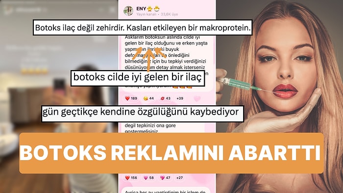 Sosyal Medya Fenomeni Elif Nur Yel'in Genç Yaştaki Takipçilerine 'Botoks' Önerisine Tepki Yağdı!