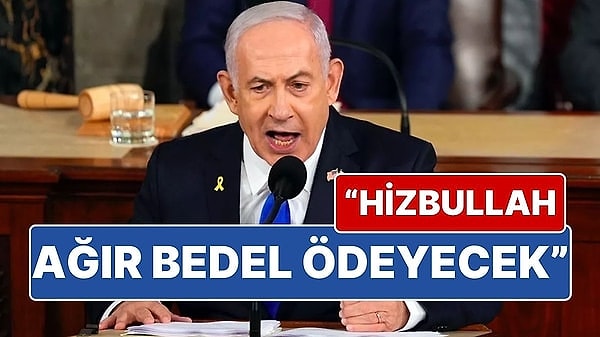 İsrail Başbakanı Binyamin Netanyahu, İsrail'in işgali altındaki Golan Tepeleri'ne düzenlenen saldırının ardından yaptığı açıklamada, 'Hizbullah şimdiye kadar ödemediği türden ağır bir bedel ödeyecek' dedi.