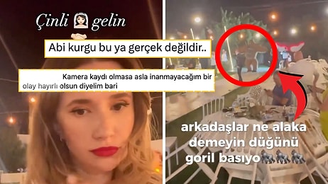 Gördüğünüz Tüm Düğünleri Unutun: ''Kamera Kaydı Olmasaydı Asla İnanmazdım'' Diyeceğiniz Gorilli Düğün