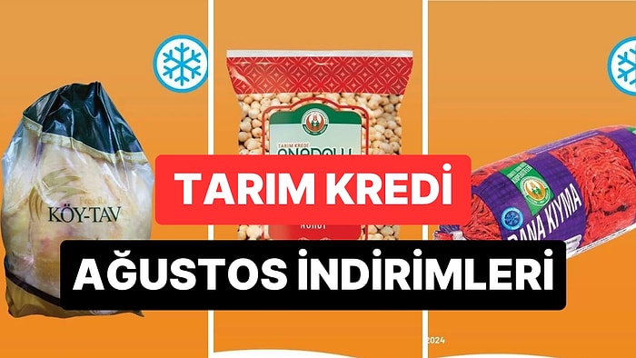 9 Ağustos'a Kadar Geçerli Tarım Kredi Kooperatif Marketleri Yeni İndirimli Ürünleri Belli Oldu