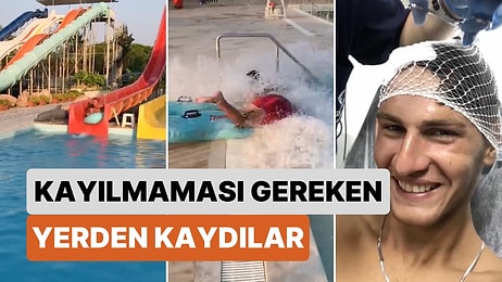 Aman Dikkat: Bir Aqua Park Çalışanı Botla Kayılmaması Gereken Kaydırakta Yaşadığı Kazayı Paylaştı