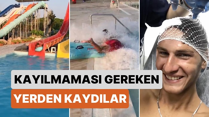 Aman Dikkat: Bir Aqua Park Çalışanı Botla Kayılmaması Gereken Kaydırakta Yaşadığı Kazayı Paylaştı