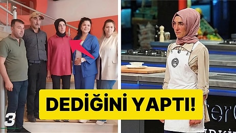 Hikayesiyle Hepimizi Yüreklendiren MasterChef Ayşe Babasıyla Birlikte Poz Verdi!