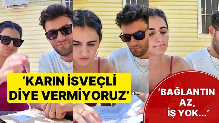 Eşi İsveçli Olan Türk Vatandaşı Neden Vize Alamadığını Açıkladı! 'Bağlantın Az, İş Yok'