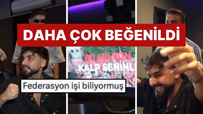 Federasyon "Bilmem mi" Cover İstemiş: Sefo'nun Hazırladığı Milli Takım Marşı Aslında Böyle Olacakmış!