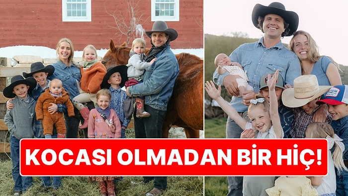 Tepkilerin Odağında: Hayallerinden Vazgeçti, 8 Çocuk Doğurdu, Artık Kocası Olmadan Bir Hiç!