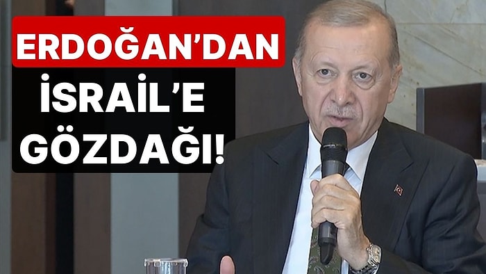 Cumhurbaşkanı Erdoğan'dan İsrail'e Gözdağı! 'Karabağ'a Nasıl Girdiysek Benzerini Onlara da Yaparız'