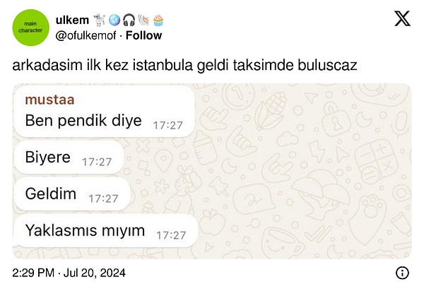 Yaklaşmışsın.