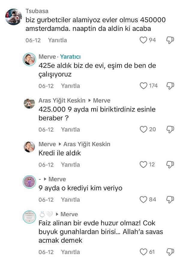 Gelen yorumlar ise ilginç...