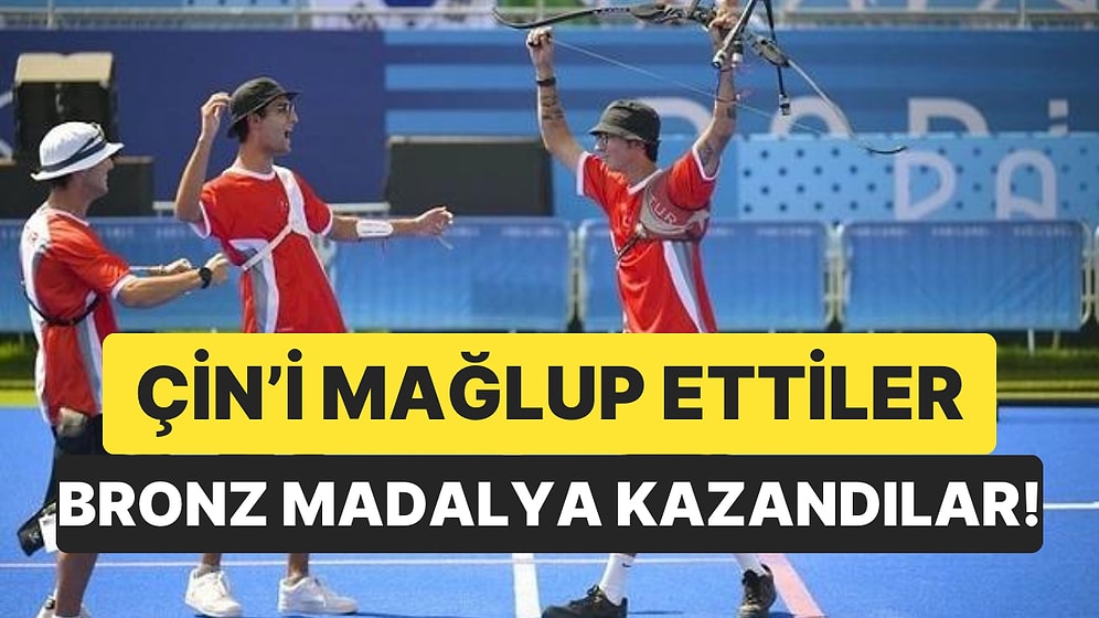 Okçuluk Milli Takımımız, 2024 Paris Olimpiyat Oyunları'nda Bronz Madalya Kazandı!