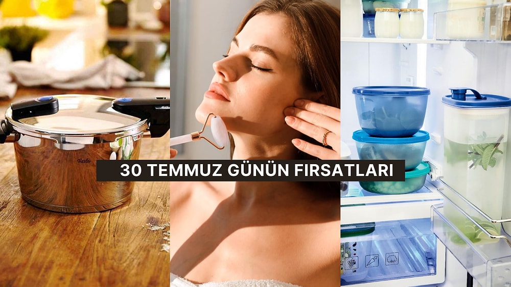 Bugün İndirimde Neler Var? Fissler Düdüklü Tencereden Tupperware Ürünlerine 30 Temmuz 2024 Günün Fırsatları