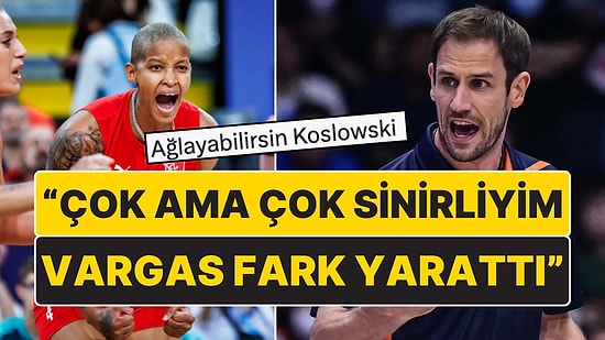 Hollanda Koçu Koslowski Türkiye Mağlubiyetinden Sonra "Çok Ama Çok Sinirliyim, Vargas Fark Yarattı" Dedi!