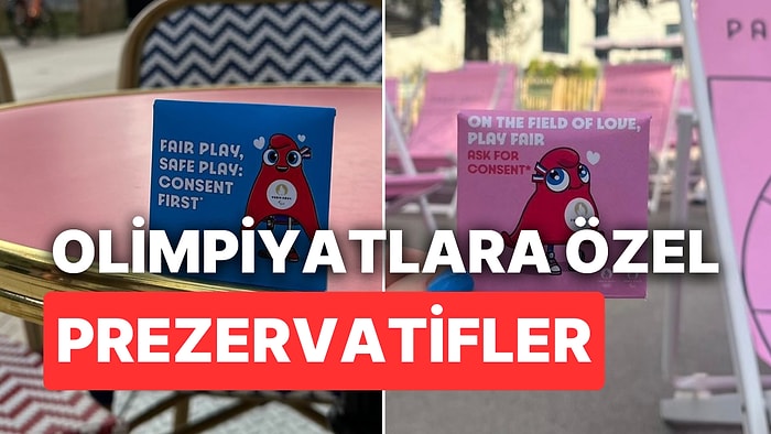 Olimpiyatlarda Sporculara Dağıtılan Özel Mesajlı Prezervatifler