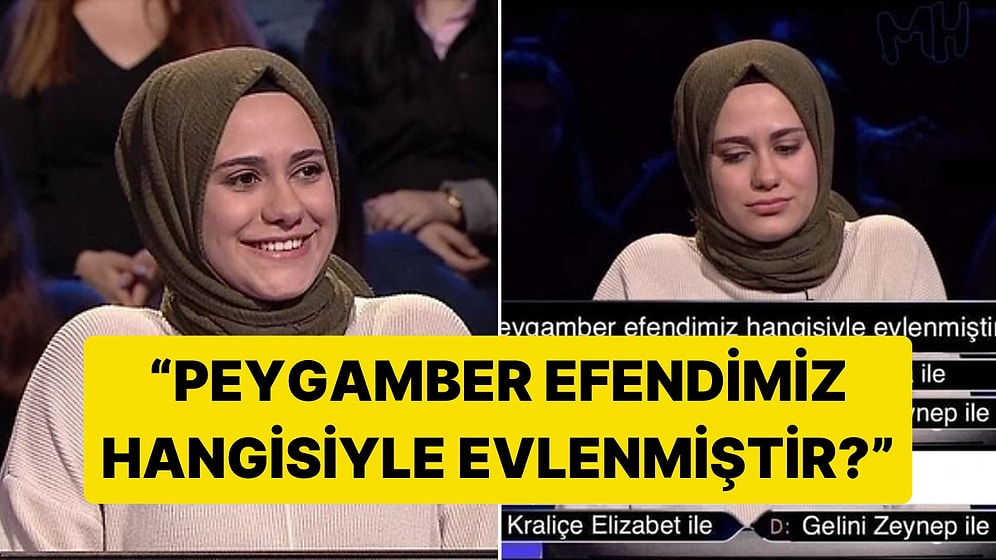 Kim Milyoner Olmak İster'e Katılan Başörtülü Yarışmacının Sorusunu Shop'la Değiştirdiler!