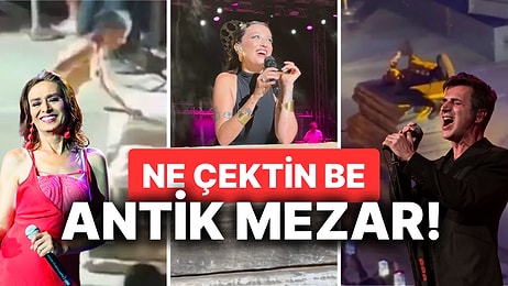 Yıldız Tibe, Teoman, Göksel... Bu Sefer de Melike Şahin Antik Mezara Yaslanıp Şarkı Söyledi!