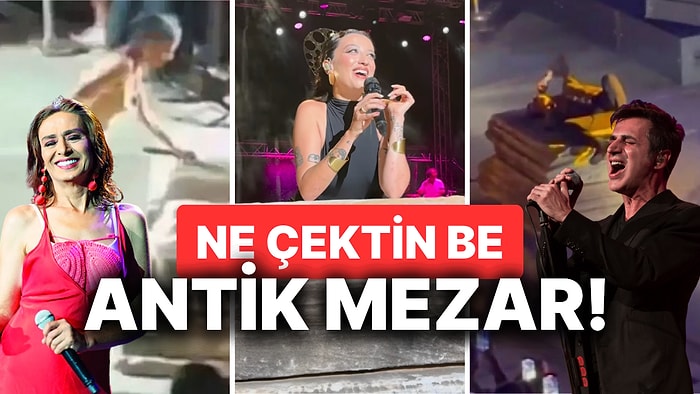 Yıldız Tibe, Teoman, Göksel... Bu Sefer de Melike Şahin Antik Mezara Yaslanıp Şarkı Söyledi!