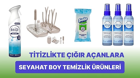 5 Yıldızlı Otele Gitse Bile Temiz Hissedemeyen Titizlere Seyahat Boy Temizlik Ürünleri