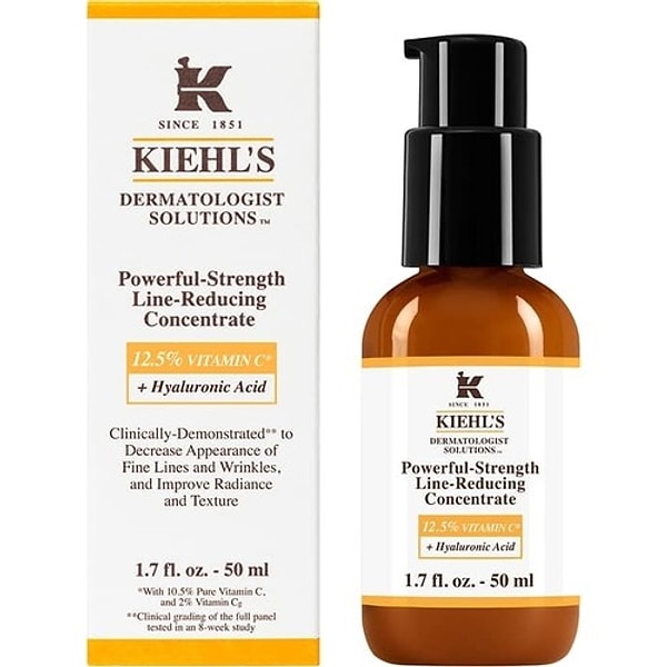 7. Kiehl's Powerful-Strength Line Reducing Concentrate Yüz Serumu