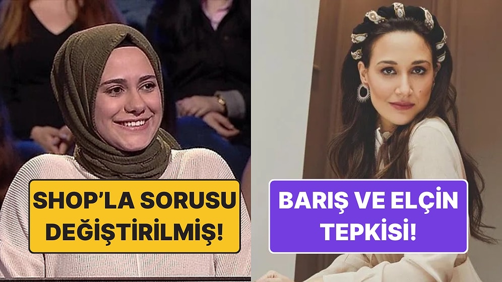 Milyoner'de Shop'la Sorusu Değiştirilen Yarışmacıdan Gupse Özay'ın Tepkisine TV Dünyasında Bugün Yaşananlar