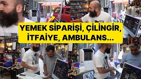 Yemek, Çilingir, İtfaiye, Ambulans... Canlı Yayın Yapan Oyun Mağazası Sahibi Adına Yalan İhbar Yapıldı