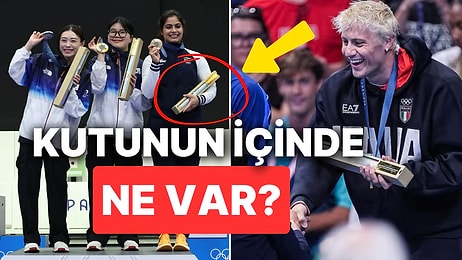 Olimpiyatlarda Madalyanın Yanında Verilen Kutunun İçinde Ne Var?