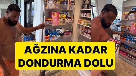 Dünyaca Ünlü DJ Khaled'in Buz Dolabı İçinizi Ferahlatacak