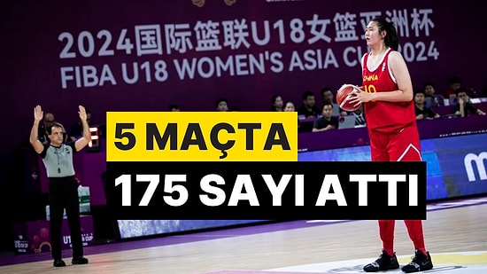 Çin'in 17 Yaşındaki Basketbolcusu Ziyu Zhang Boyuyla Rakiplerini Oyundan Soğuttu!