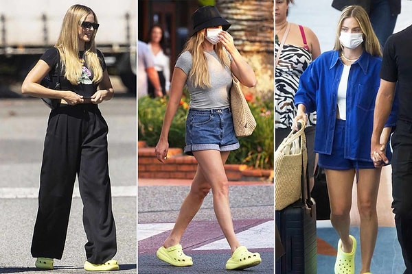 Öyle ki Margot Robbie, Justin Bieber, Nicki Minaj başta olmak üzere pek çok ünlü de günlük hayatında Crocs giymeyi tercih ediyor.