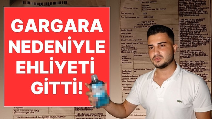 Ağzı Kokmasın Diye Gargara Kullandı, Ehliyetine 6 Ay El Konuldu!