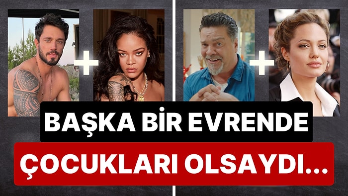 Dünyanın En Alakasız İkililerini Bir Araya Getirdik: Başka Bir Evrende Çocukları Olsa Nasıl Gözükürdü?