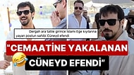 Bodrum'da Alp Navruz ve Selahattin Paşalı ile Buluşan Mert Yazıcıoğlu'nun Kameralara Attığı Bakışlar Olay Oldu