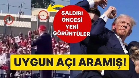 Trump'a Suikast Girişimi Öncesi Yeni Görüntüler: Çatıda Uygun Açıyı Aradığı Anlar Ortaya Çıktı