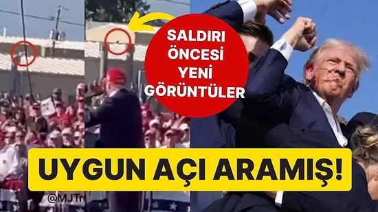 Trump'a Suikast Girişimi Öncesi Yeni Görüntüler: Çatıda Uygun Açıyı Aradığı Anlar Ortaya Çıktı
