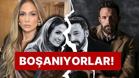 Geç Kavuştular Ama Mutluluğa Erişemediler: Beklediğimiz Son Geldi, Ben Affleck ve Jennifer Lopez Boşanıyor