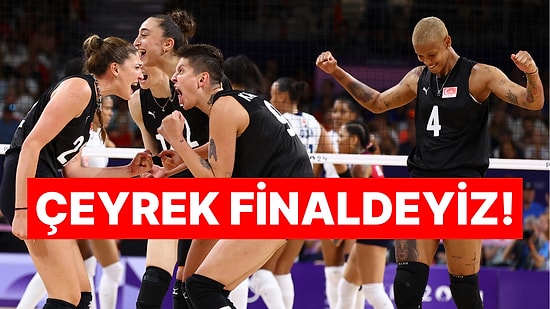 Filenin Sultanları Paris Olimpiyat Oyunları'nda Dominik'i 3-1'le Geçerek 2'de 2 Yaptı!