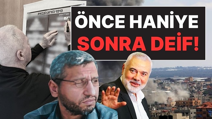 Hamas'ın İki Numarası Muhammed Deif'in Öldürüldüğü Açıklandı!