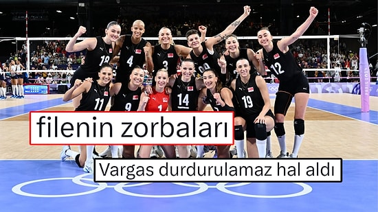 Paris Olimpiyat Oyunları'nda Çeyrek Finale Yükselen Filenin Sultanları'na Gelen Yorumlar!