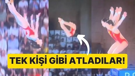 Tek Kişi Gibi Atladılar! Çinli Ekip Senkronize Atlamada Altın Madalyanın Sahibi Oldu