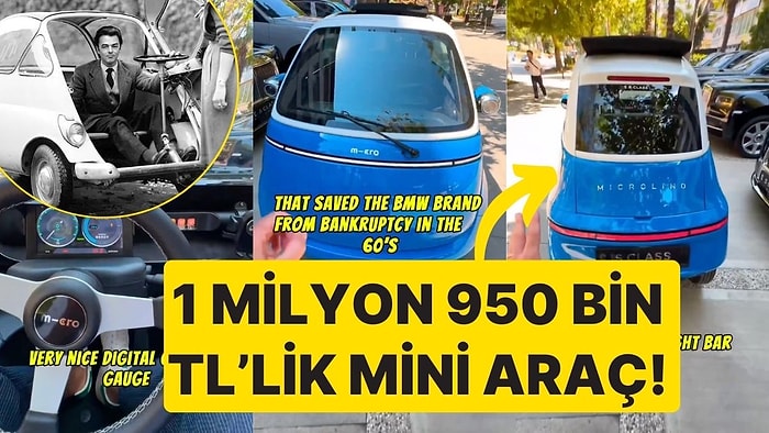 BMW'nin Efsane Modeline Benzetildi: 1 Milyon 950 Bin TL'lik Önden Kapılı Araç Sosyal Medyada Gündem Oldu