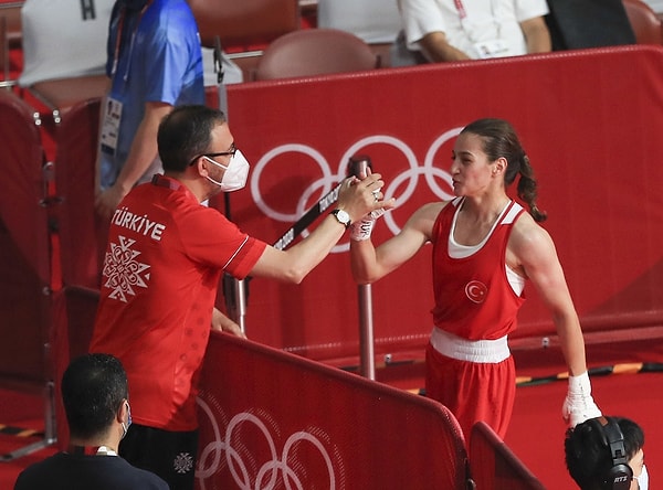 Buse Naz Çakıroğlu çeyrek finalin ardından yaptığı açıklamada şu ifadeleri kullandı;